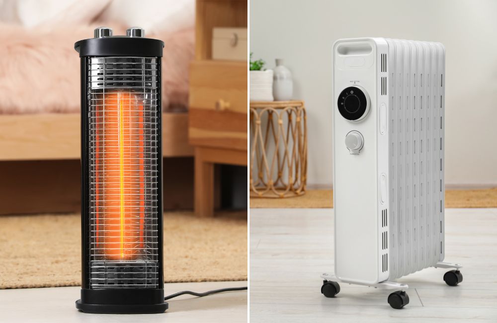 infrared vs oil heater