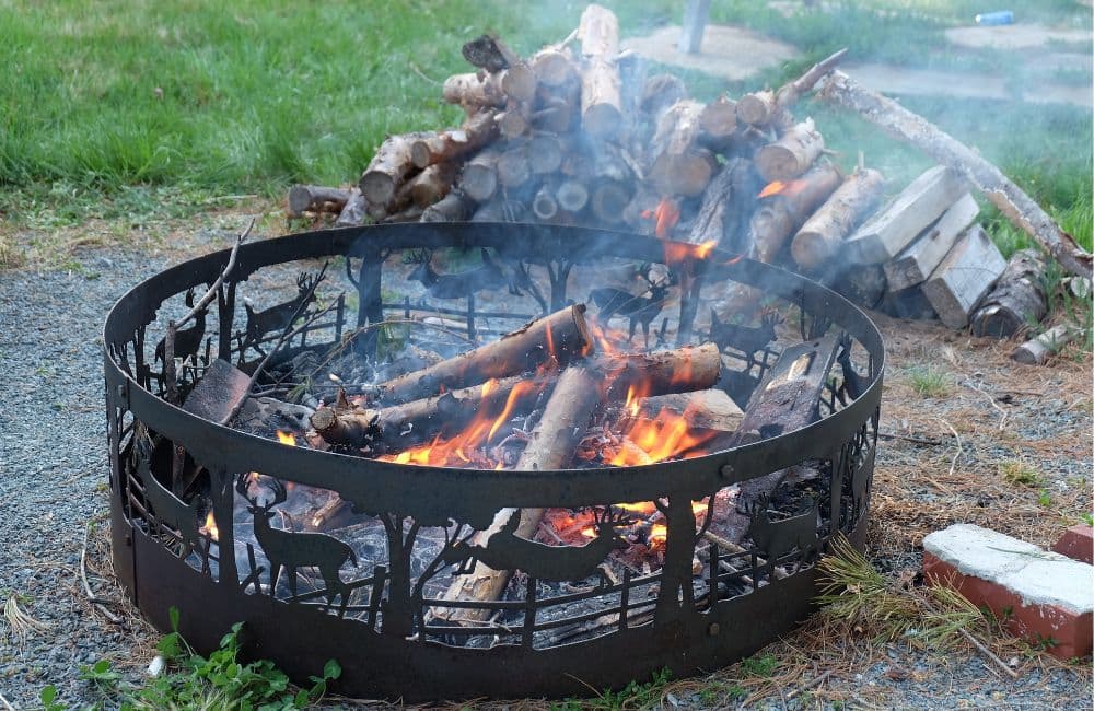 why a smokey fire pit is bad