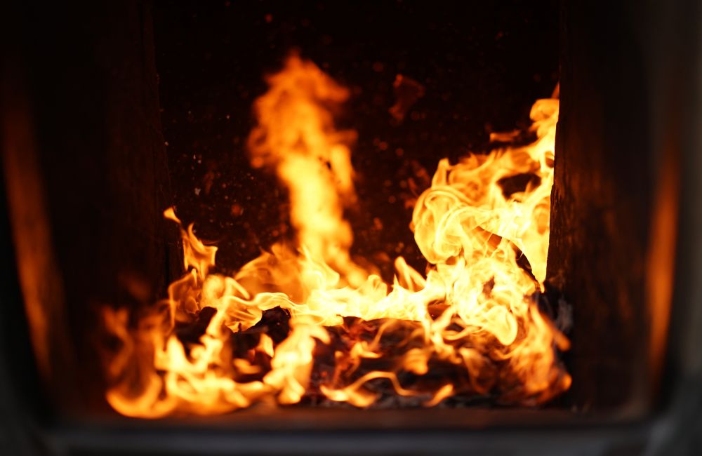 burning coal in wood burning stoves